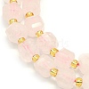 Natural Rose Quartz Beads Strand G-I376-D42-01-3