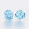 Imitation Austrian Crystal Beads SWAR-F022-8x8mm-243-2