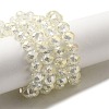 Electroplate Glass Beads Strands LS-EGLA-D020-8x5mm-70-2