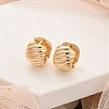 Rack Plating Ring Brass Hoop Earrings EJEW-M090-02G-1