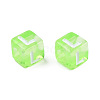 Transparent Acrylic Beads X1-TACR-ywc0001-01G-4