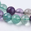 Natural Fluorite Beads Strands G-E468-F01-4mm-3