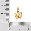316L Surgical Stainless Steel Charms STAS-G315-01G-W-3