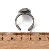 304 Stainless Steel Open Cuff Findings STAS-R123-02H-P-3