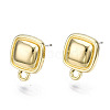 Alloy Stud Earring Findings PALLOY-T064-64LG-RS-1