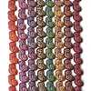 Painted Glass Beads Strands GLAA-Z021-08-1