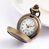 Flat Round Alloy Watch Heads WACH-D016-01-2