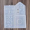 Patchwork House Christmas DIY Pendant Decoration Silicone Molds DIY-M057-01A-3