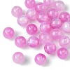 25Pcs Round Imitation Cat Eye Resin Beads RESI-FS0001-65B-2