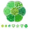 380Pcs 7 Styles Acrylic Beads MACR-YW0003-06B-1