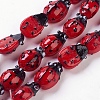 Handmade Lampwork Beads Strands X1-LAMP-TD001-3-1