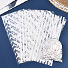 100Pcs 4 Styles Rectangle Plastic Candy Bags ABAG-WH20013-19C-5