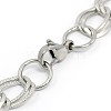 Fashionable 304 Stainless Steel Cuban Link Chain Bracelets STAS-A028-B058P-2