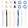 Nylon Cord Pendant Decorations DIY-TA0015-61B-1