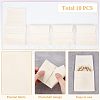  10Pcs 5 Colors Microfiber Jewelry Pouches ABAG-NB0001-70-4