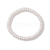 Transparent Spray Painted Glass Beaded Bracelets for Children BJEW-JB11756-2