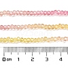 Transparent Painted Glass Beads Strands LS-DGLA-A034-T1mm-A07-3