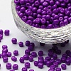 Baking Paint Glass Seed Beads SEED-S003-K11-1