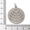 Non-Tarnish 304 Stainless Steel Pendants STAS-C086-05C-P-3