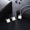 925 Sterling Silver Jewelry Sets SJEW-BB30937-A-3