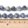 Natural Blue Spot Jasper Beads Strands G-U023-A05-01-5