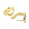 Brass Letter Stud Earrings for Women EJEW-A038-01D-G-2