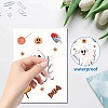 8 Sheets 8 Styles PVC Waterproof Wall Stickers DIY-WH0345-044-3