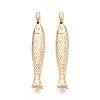 Brass Pendants KK-T071-33G-1
