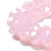 Electroplate Glass Beads Strands LS-EGLA-A035-J10mm-A02-3