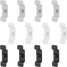 Olycraft 12Pcs 3 Colors Plastic Cable Management Clips AJEW-OC0003-02