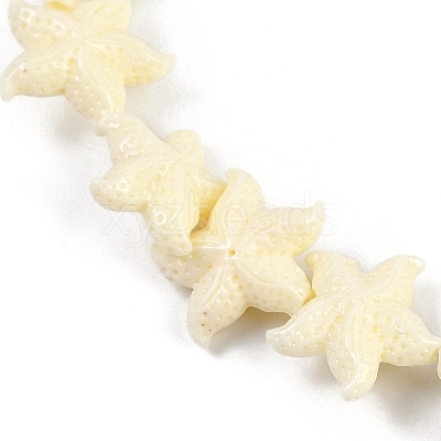 Synthetic Coral Dyed Carved Beads Strands CORA-K009-06B-02-1