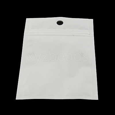 Pearl Film Plastic Resealable Packaging Bags OPP-R003-7x10-1