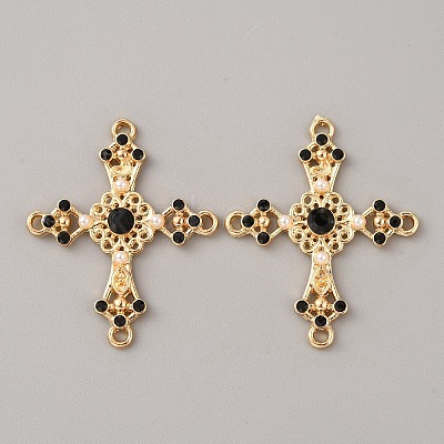 Alloy Rhinestone Chandelier Component Links FIND-WH0110-436-1