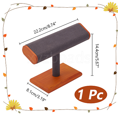 Wood Bracelet Display Stands BDIS-WH0006-009B-1