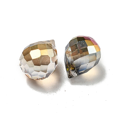 Electroplate Glass Beads EGLA-A041-02-HP03-1