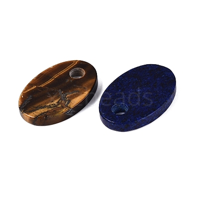 Natural & Synthetic Mixed Stone Pendants G-Q607-04-1