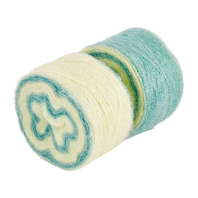 Segment Dyed Knitting Yarn DIY-TAC0033-03D-1