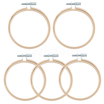 Bamboo Embroidery Hoops AJEW-WH20020-316B-1