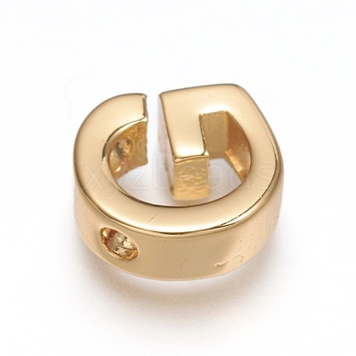 Brass Charms ZIRC-I037-01G-G-1