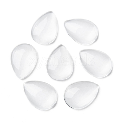 Transparent teardrop X-GGLA-R024-25x18-1