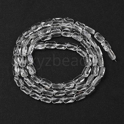 Transparent Glass Beads Strands X-GLAA-Z018-C16-1