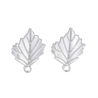 Alloy Stud Earring Findings PALLOY-N150-77P-1