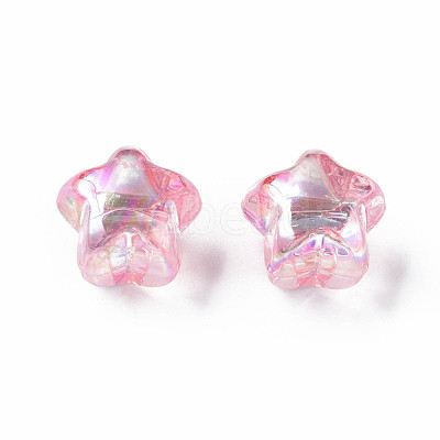 1-Hole Transparent Acrylic Buttons MACR-S373-129-C05-1