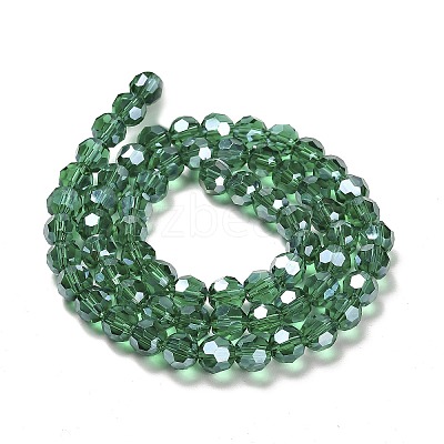 Transparent Glass Beads EGLA-A035-T8mm-B18-1