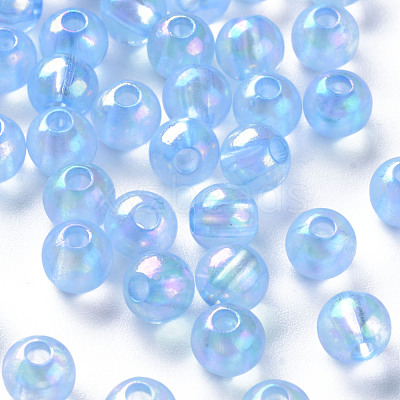 Transparent Acrylic Beads MACR-S370-B6mm-749-1