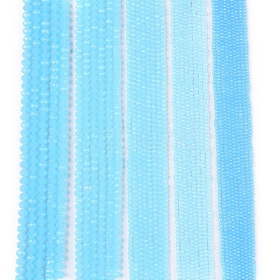 Glass Beads Strands EGLA-A044-J2mm-D04-1