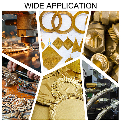 Brass Sheet AJEW-WH20009-29A-1
