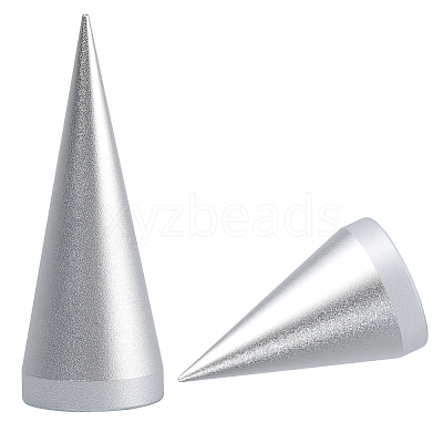 2Pcs 2 Styles Alloy Ring Display Stands RDIS-BBC0001-01P-1