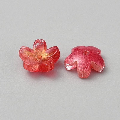 Glass Bead Caps FIND-WH0152-881D-1