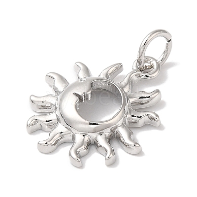 Rack Plating Brass Pendants KK-B092-16P-1